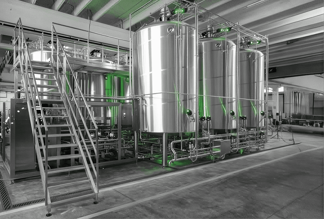 Carbonated soft drink (CSD) turnkey processing line
